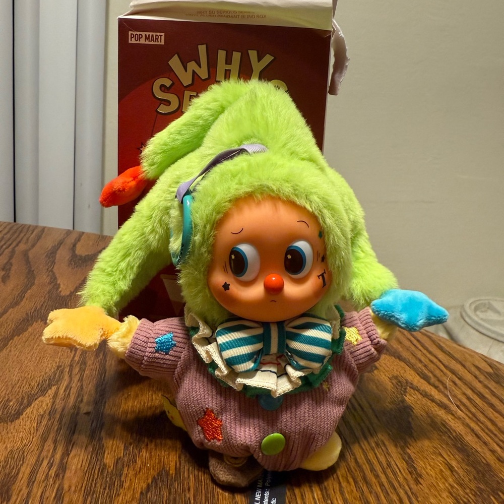 SECRET Authentic POP MART Why So Serious Bubblegum (Open Box)